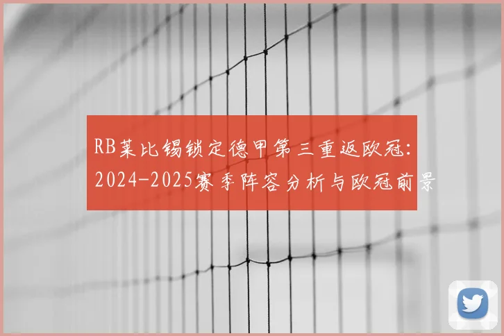 RB莱比锡锁定德甲第三重返欧冠：2024-2025赛季阵容分析与欧冠前景展望