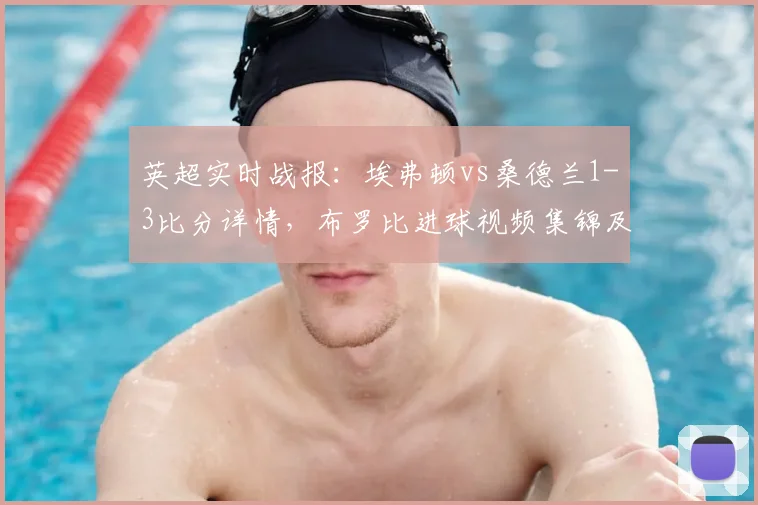 英超实时战报:埃弗顿vs桑德兰1-3比分详情,布罗比进球视频集锦及积分榜分析